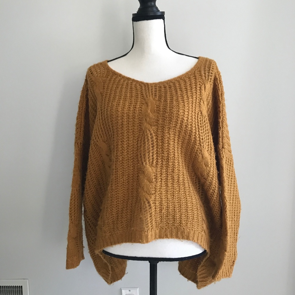 Urban Outfitters x UNIF  Cable Knit Sweater